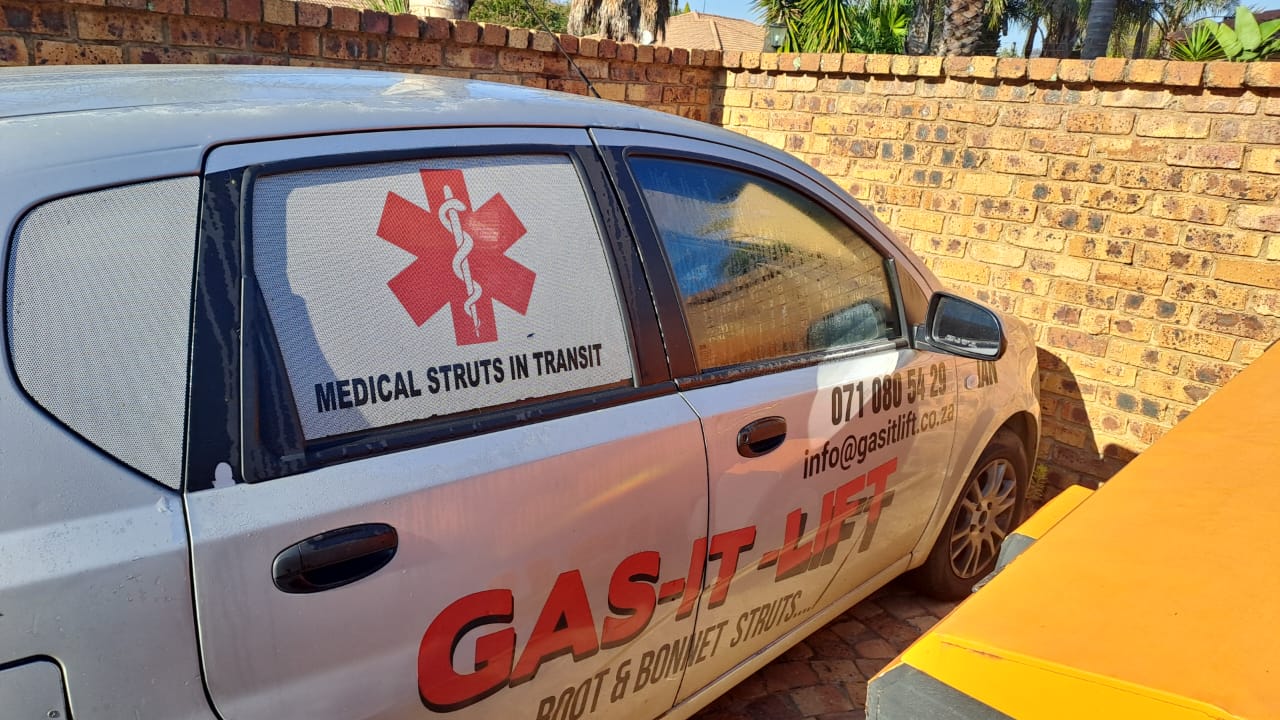 Canopy gas struts Gauteng