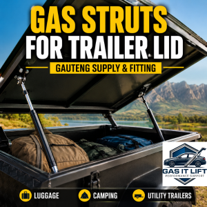 Gas Struts for Trailer Lid